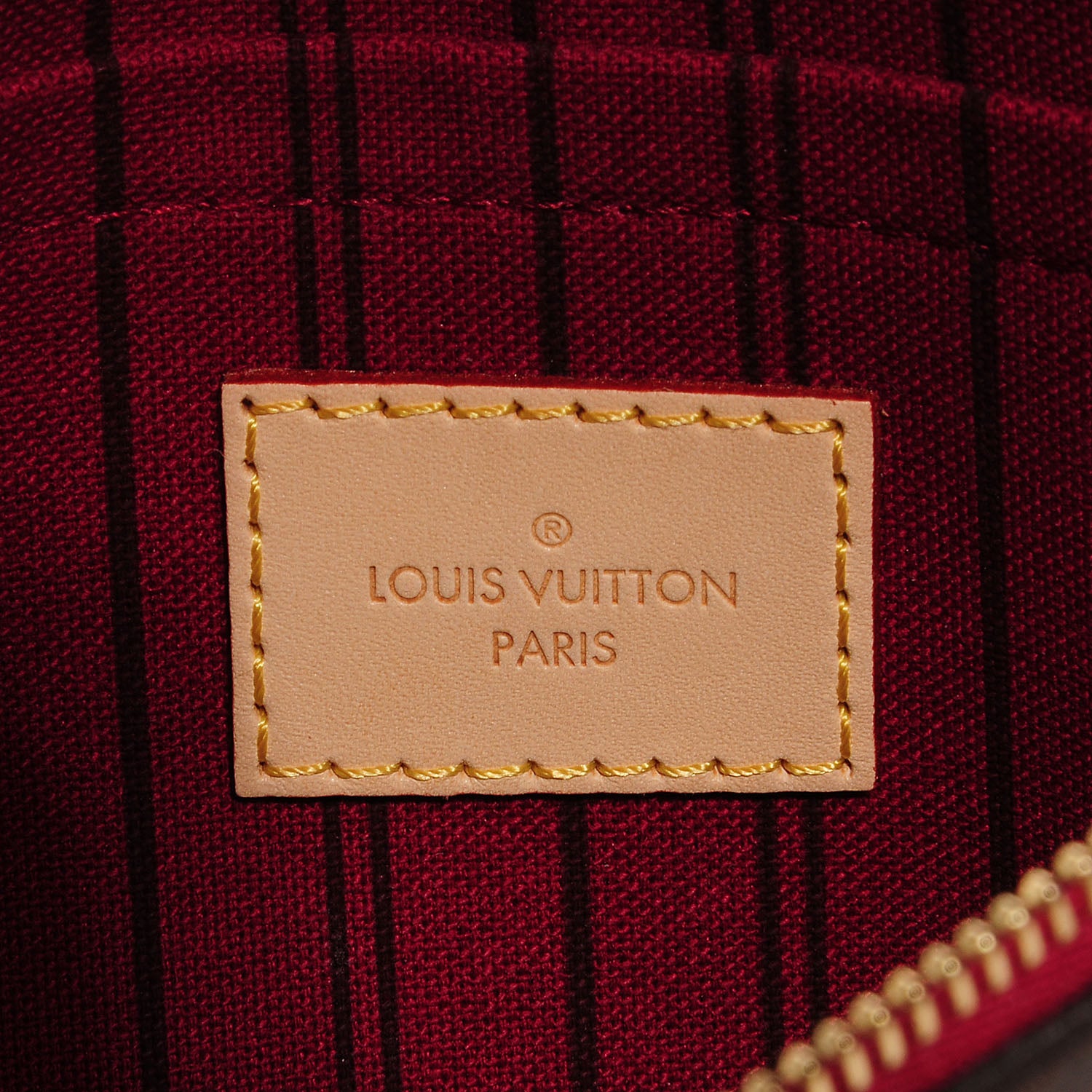 Louis Vuitton Monogram Neverfull MM GM Pochette Fuchsia 5 of 8