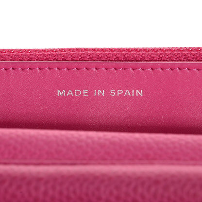 Chanel Iridescent Caviar Quilted Wallet on Chain WOC Pink 9 of 9
