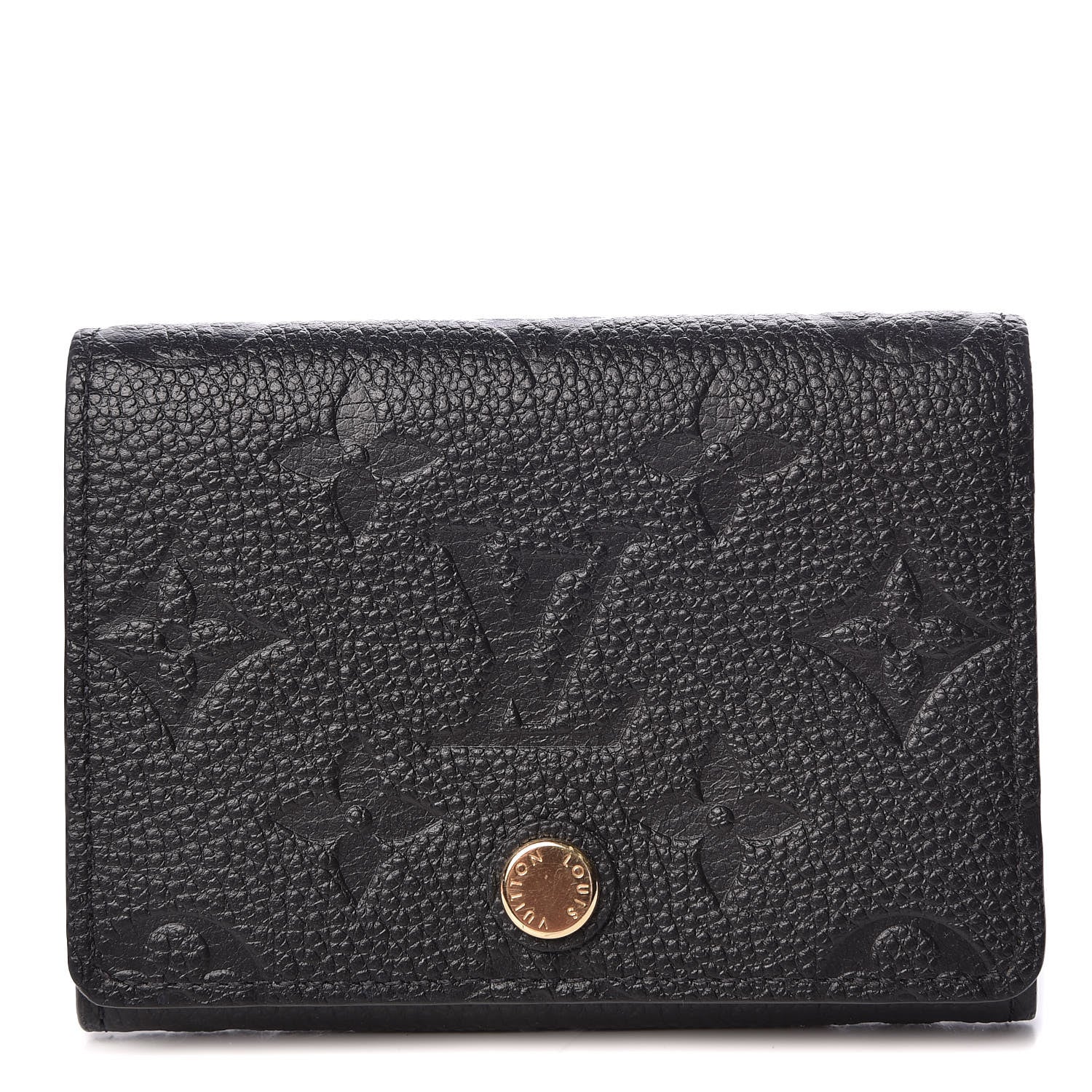 Louis Vuitton Empreinte Business Card Holder Black 1 of 8