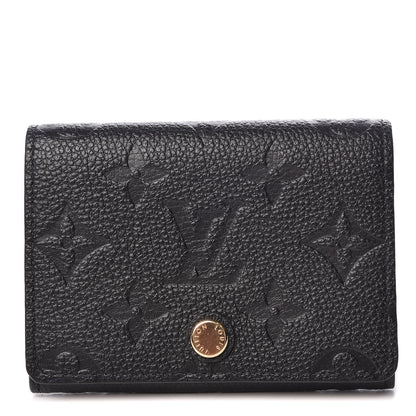 Louis Vuitton Empreinte Business Card Holder Black 1 of 8