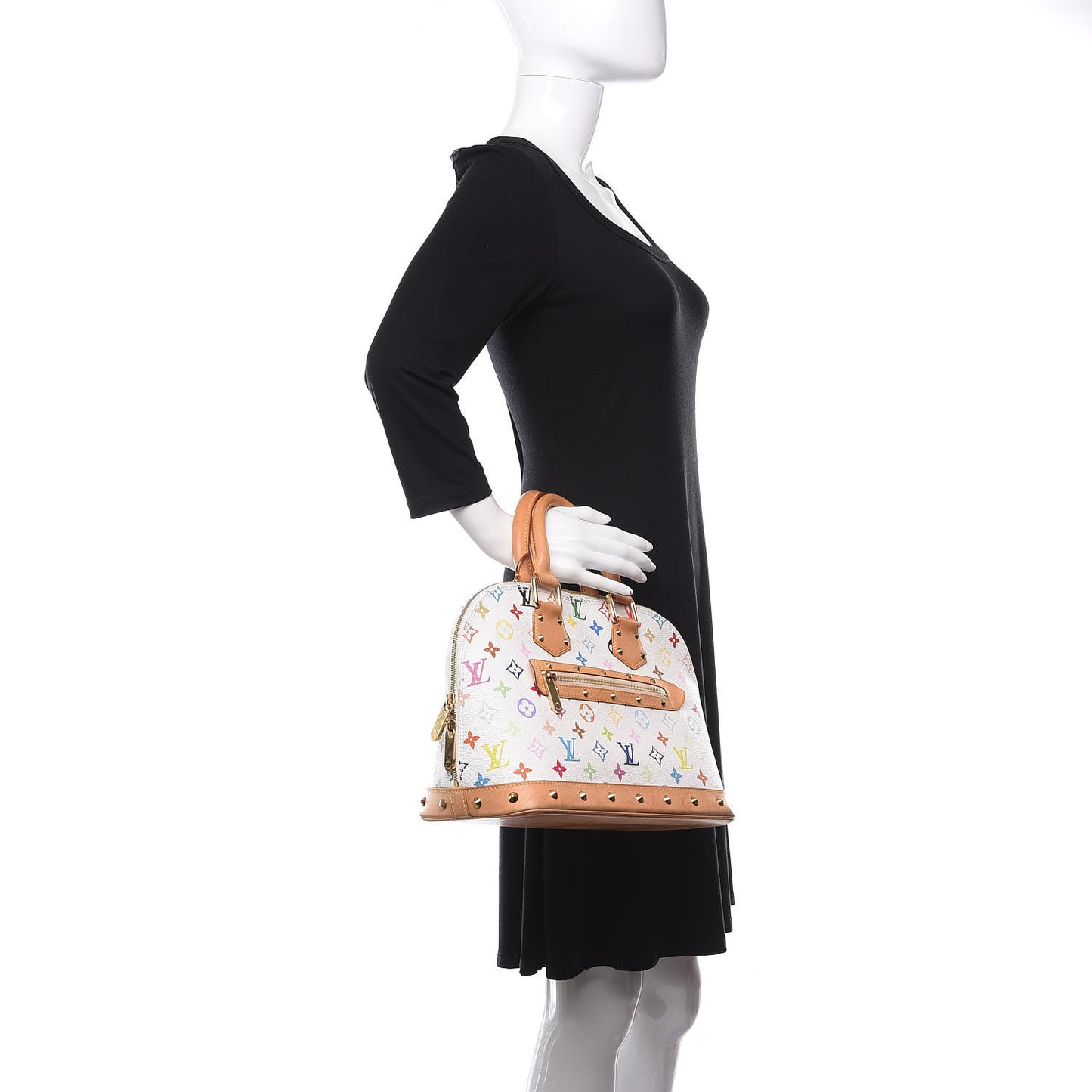 Monogram Multicolor Alma White