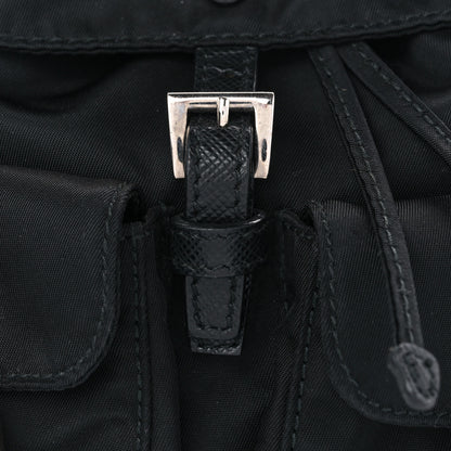 Prada Nylon Vela Mini Crossbody Backpack Black 8 of 10