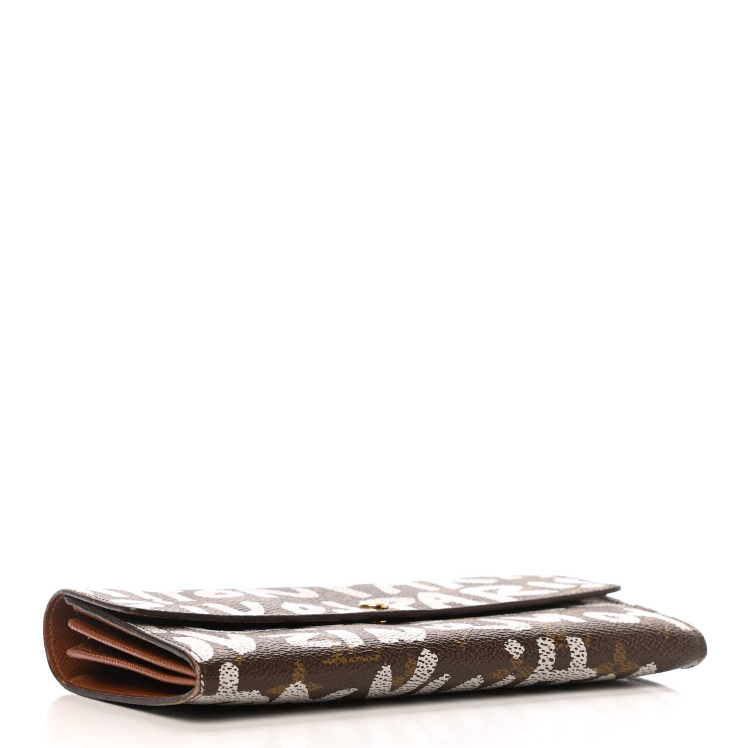 Louis Vuitton Monogram Graffiti Porte-Monnaie Wallet Silver 4 of 6