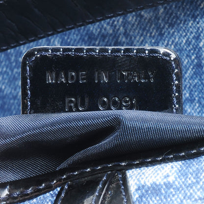 Christian Dior Denim Miss Diorella Saddle Bag 7 of 7