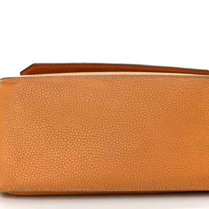 Hermes Taurillon Clemence Jypsiere 28 Moutarde 22 of 24