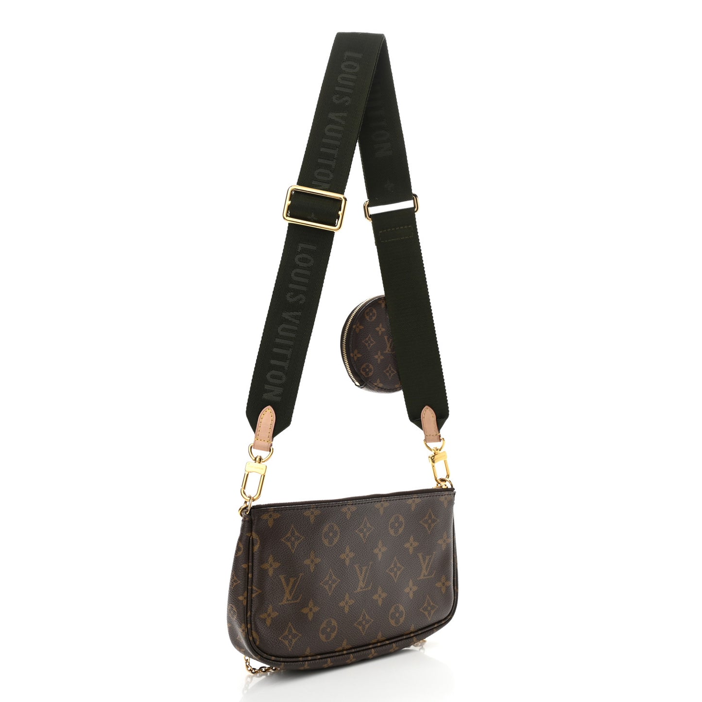 Monogram Multi Pochette Accessories Kaki