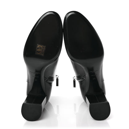 Saint Laurent Nappa Vendome Loulou Ankle Zip Boot 41 Black 5 of 7