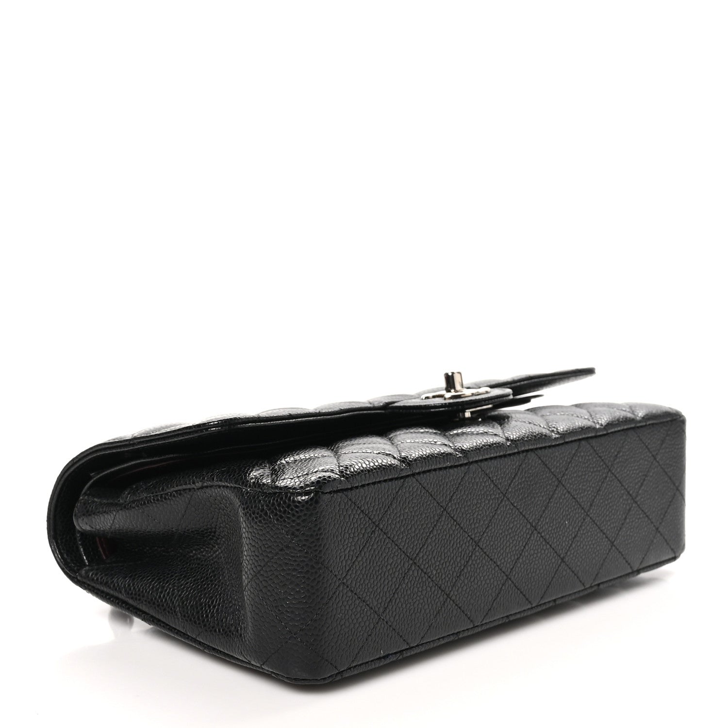 Chanel Caviar Quilted Medium Double Flap Black 4 of 10