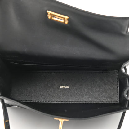 Hermes Swift Kelly Danse II Belt Bag Black 4 of 9