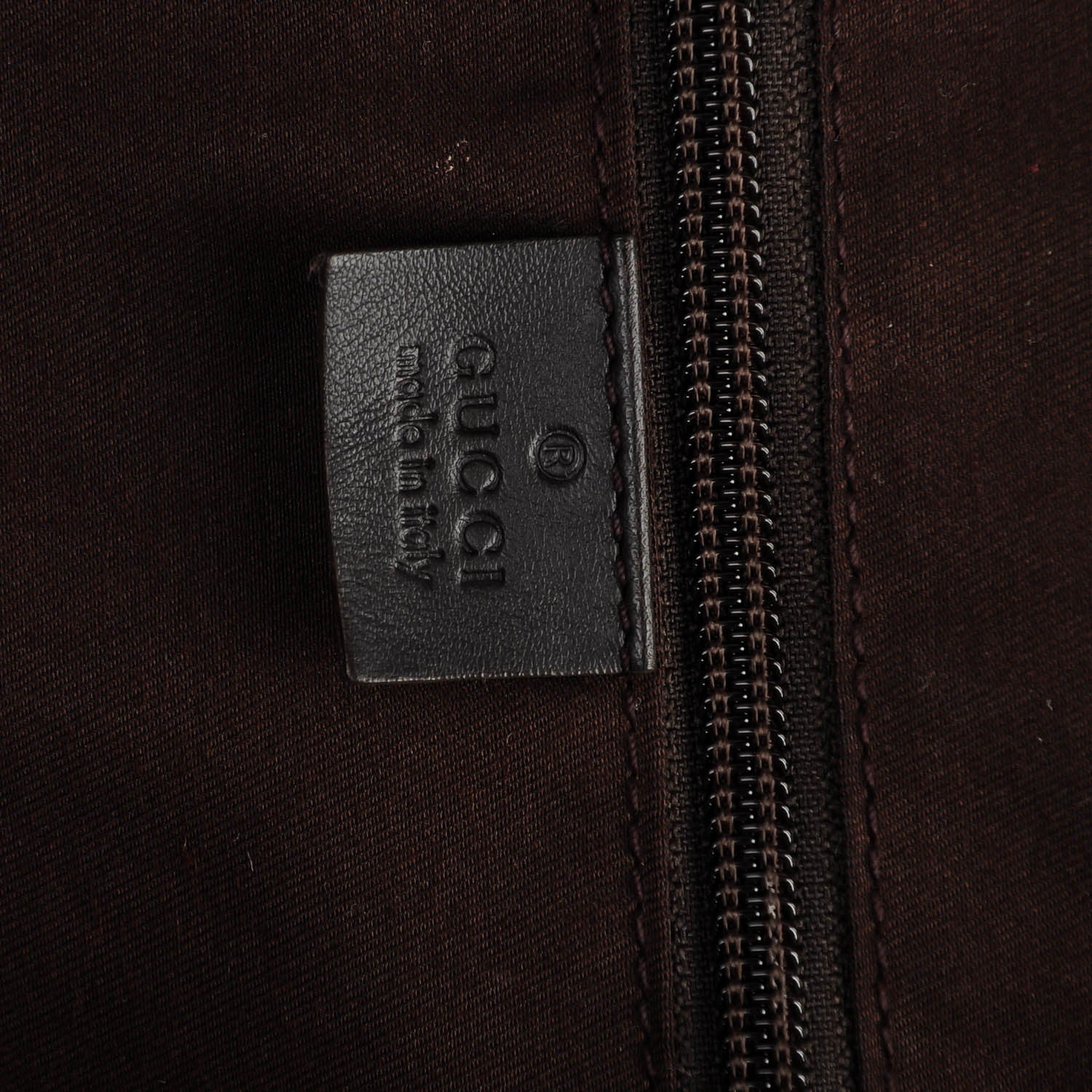 Gucci GG Plus Monogram Large Web Trolley Brown 8 of 12