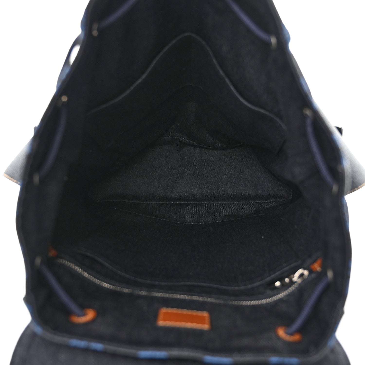 Louis Vuitton Monogram LV Record Christopher MM Backpack Blue 5 of 10