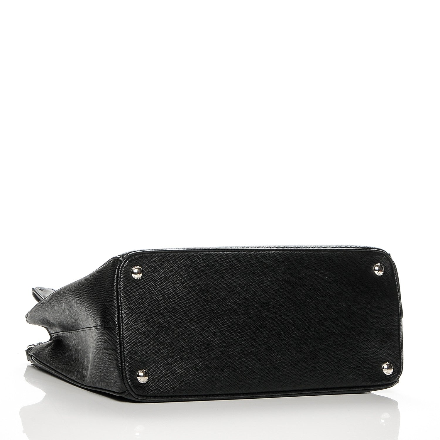 Prada Saffiano Lux Small Tote Nero Black 4 of 6