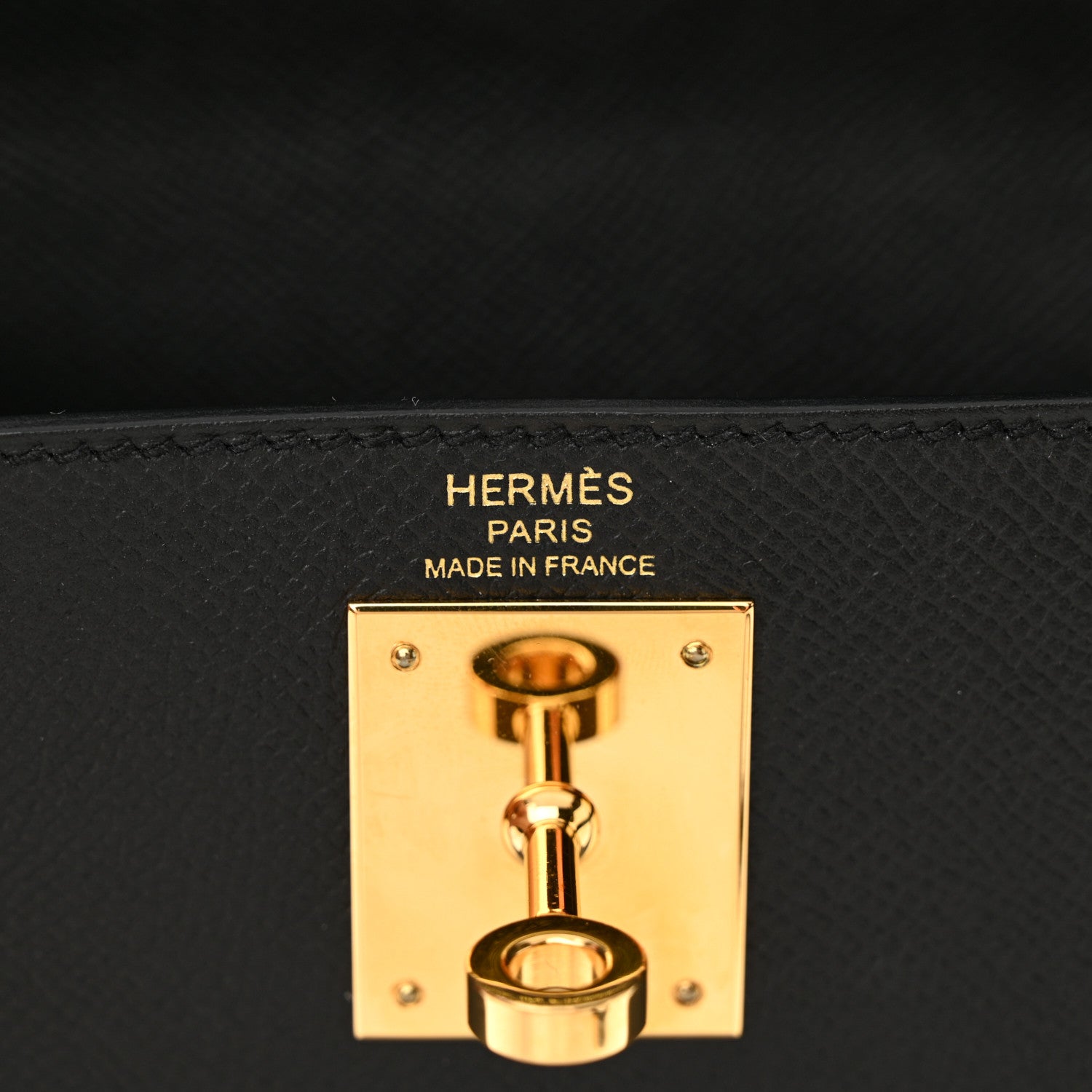 Hermes Epsom Kelly Sellier 28 Black 6 of 13