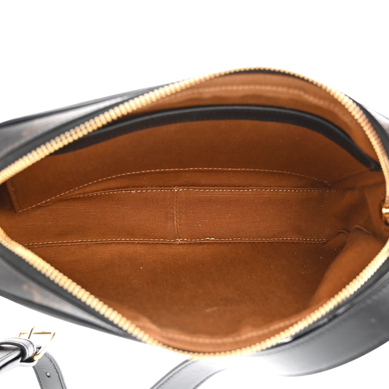 Celine Triomphe Canvas Medium Messenger Bag Black 5 of 10