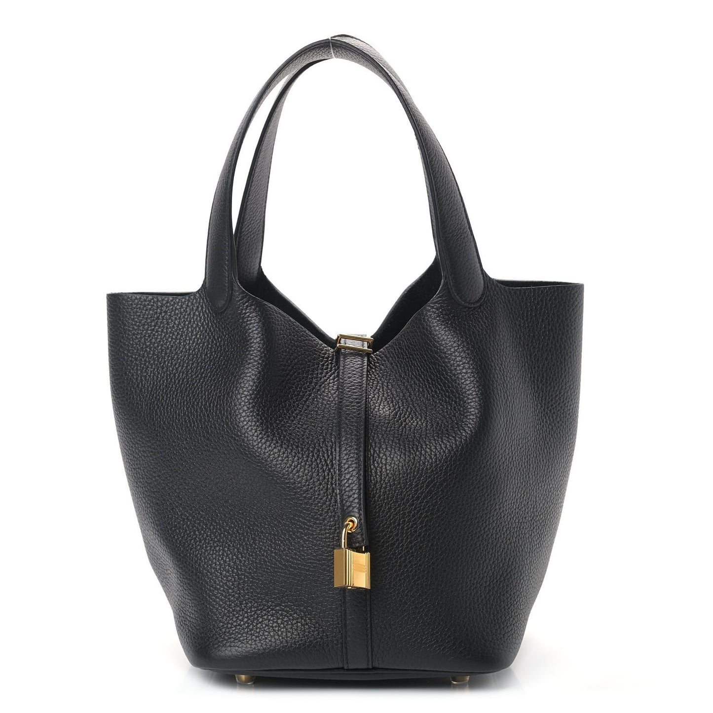Taurillon Clemence Picotin Lock 22 MM Black