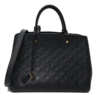 Louis Vuitton Empreinte Montaigne GM Black 1 of 8