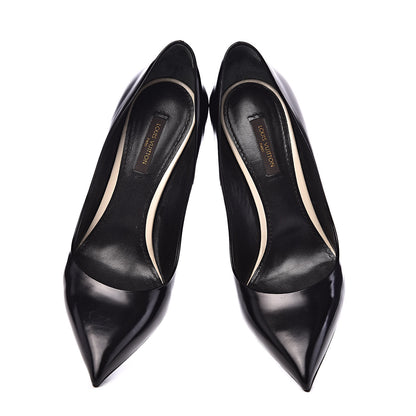 Louis Vuitton Calfskin Eyeline Pumps 37.5 Black 10 of 11