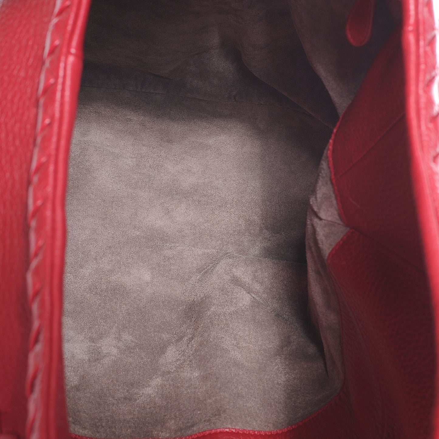 Cervo Deerskin Hobo Red