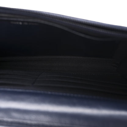Chanel Lambskin Quilted Wallet On Chain WOC Navy Blue 5 of 11