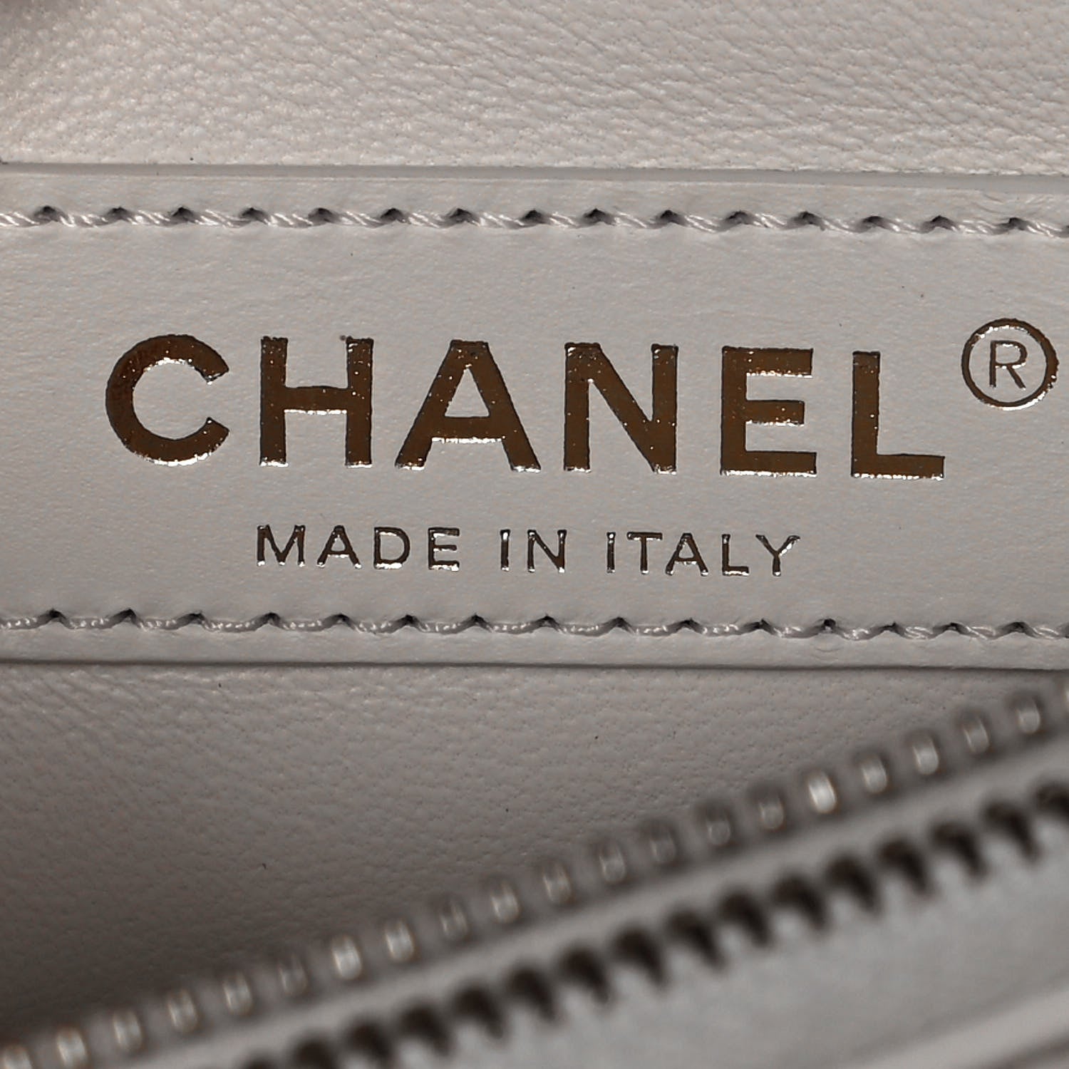 Chanel Caviar Quilted Small Coco Handle Flap White 7 of 14