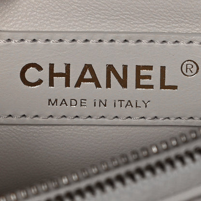 Chanel Caviar Quilted Small Coco Handle Flap White 7 of 14