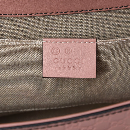 Gucci Microguccissima Medium Emily Chain Shoulder Bag Soft Pink 6 of 8