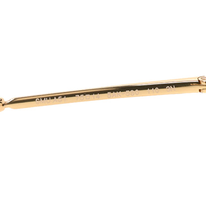 Miu Miu Metal Aube Sunglasses SMUA51 Gold Black 6 of 7