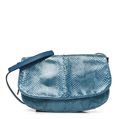 Bottega Veneta Ayers Crossbody Messenger Blue 1 of 9