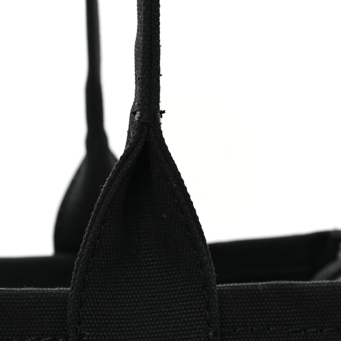 Cotton Canvas Large The Tote Bag Black