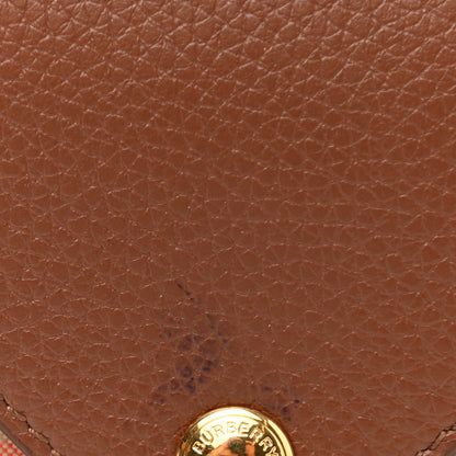 Burberry Haymarket Check Compact Wallet Brown 9 of 10