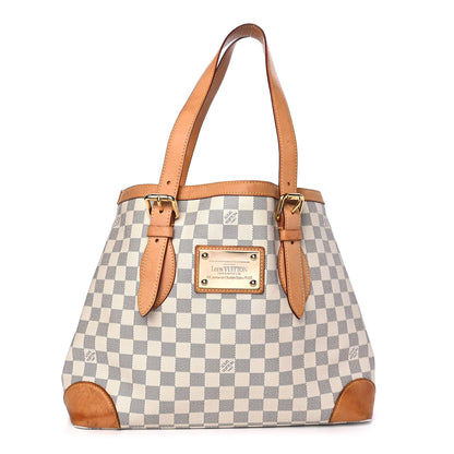 Louis Vuitton Damier Azur Hampstead MM 1 of 5