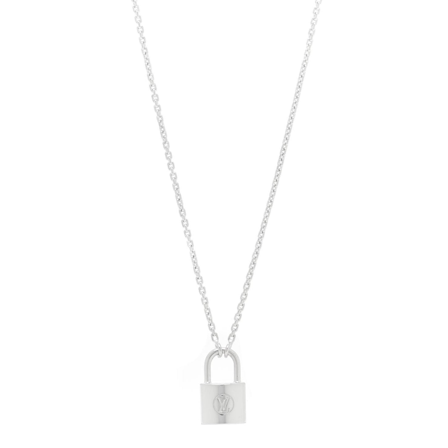 Sterling Silver Lockit Necklace