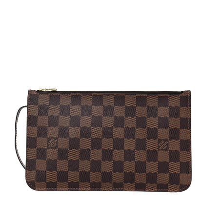 Louis Vuitton Damier Ebene Neverfull MM GM Pochette 1 of 7