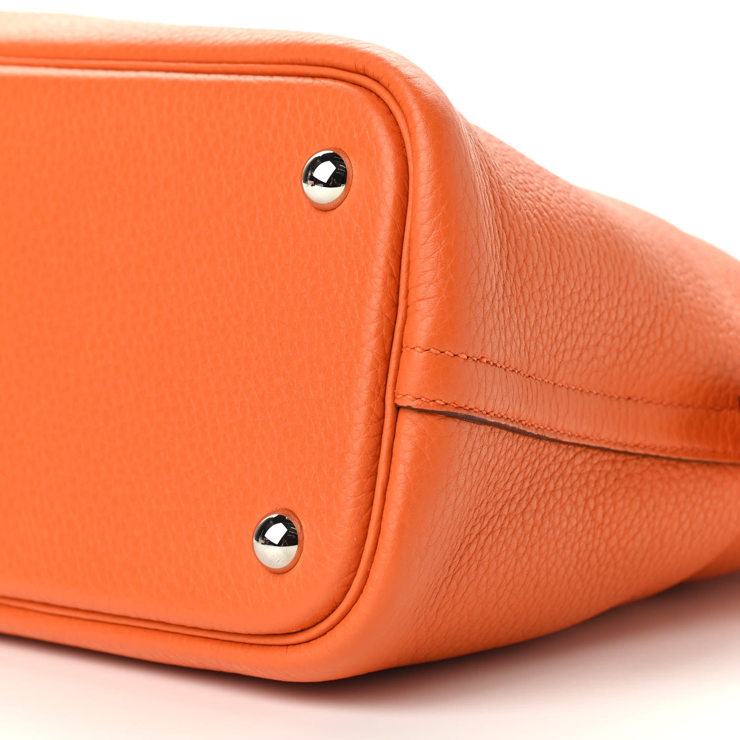 Hermes Taurillon Clemence Bolide 31 Orange 8 of 8