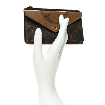 Louis Vuitton Reverse Monogram Recto Verso Card Holder Brown 2 of 8