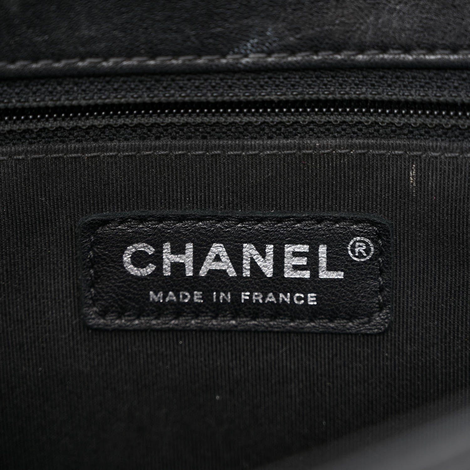 Chanel Sheepskin Quilted Vintage Mademoiselle Flap Black 6 of 12