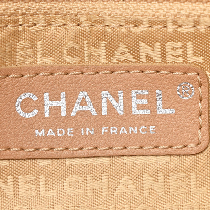 Chanel Canvas Lambskin Small Flap Black Beige Multicolor 6 of 11