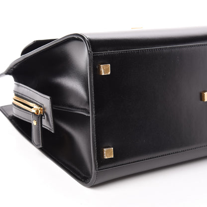 Saint Laurent Shiny Calfskin Medium Uptown Tote Black 12 of 13