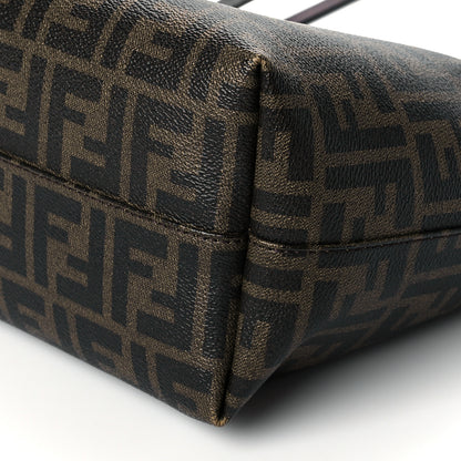 Fendi Zucca Spalmati Small Roll Tote Tobacco Orange 10 of 10