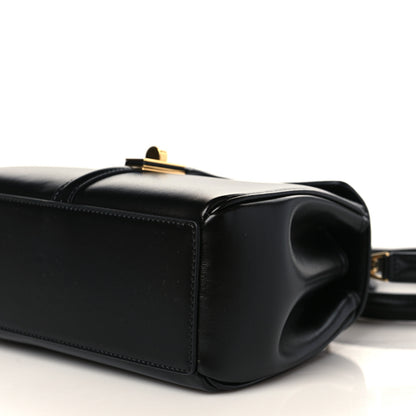 Celine Satinated Calfskin Mini 16 Top Handle Bag Black 10 of 10