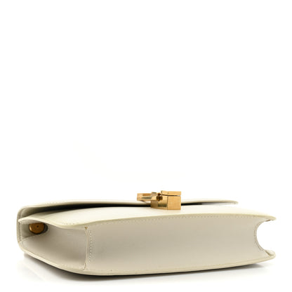 Saint Laurent Smooth Calfskin Carre Satchel Crema Soft 4 of 13