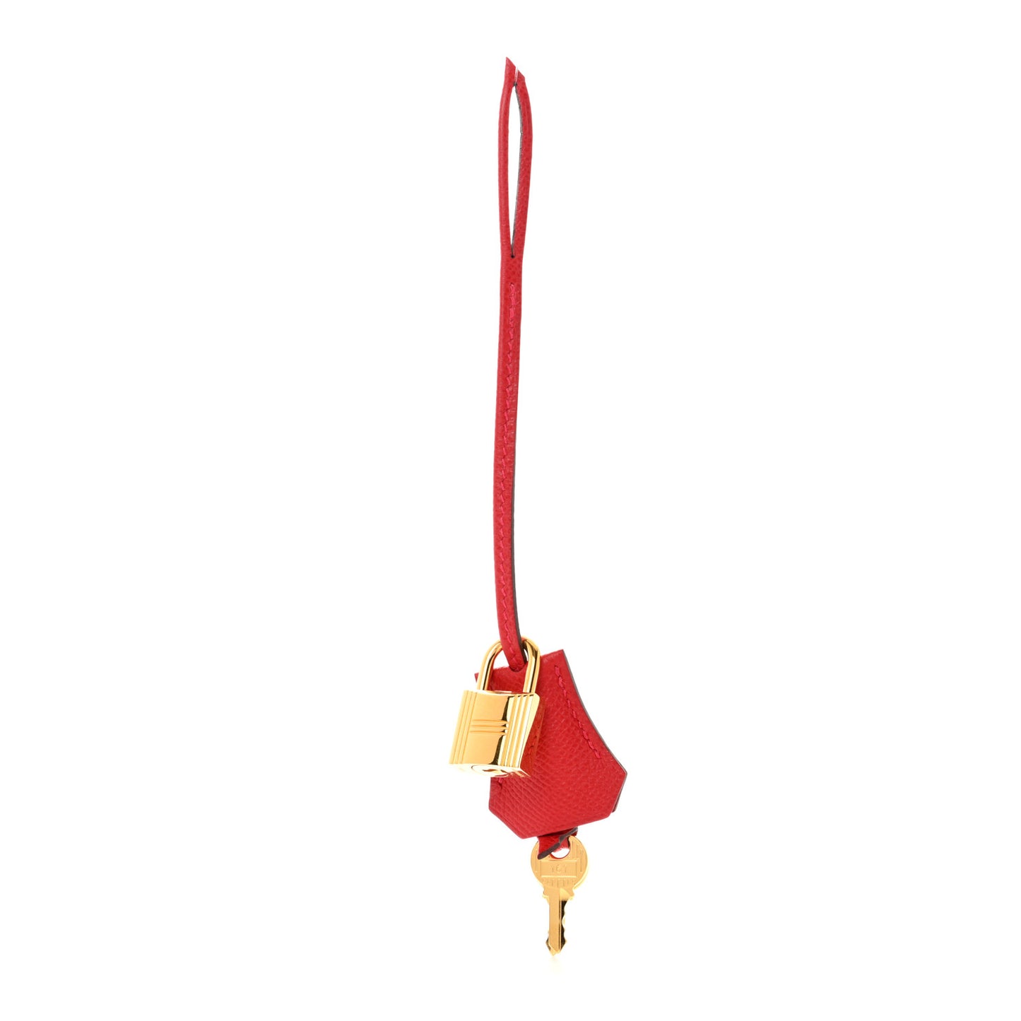 Epsom Lock and Key Clochette Set Rouge Casaque