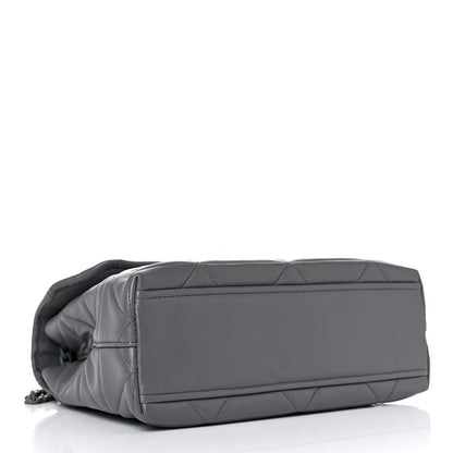 Prada Nappa Triangle Stitched Large Spectrum Bag Marmo 4 of 9