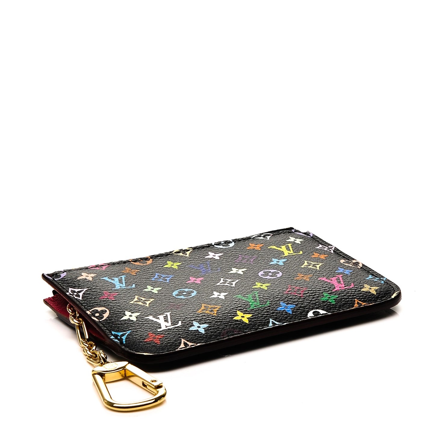 Monogram Multicolor Key Pouch Black Grenade