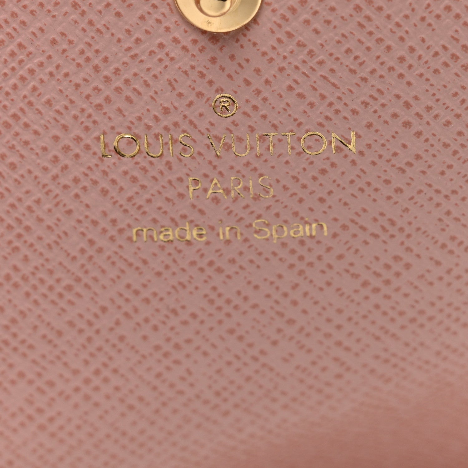 Louis Vuitton Damier Ebene Rosalie Coin Purse Rose Ballerine 5 of 7