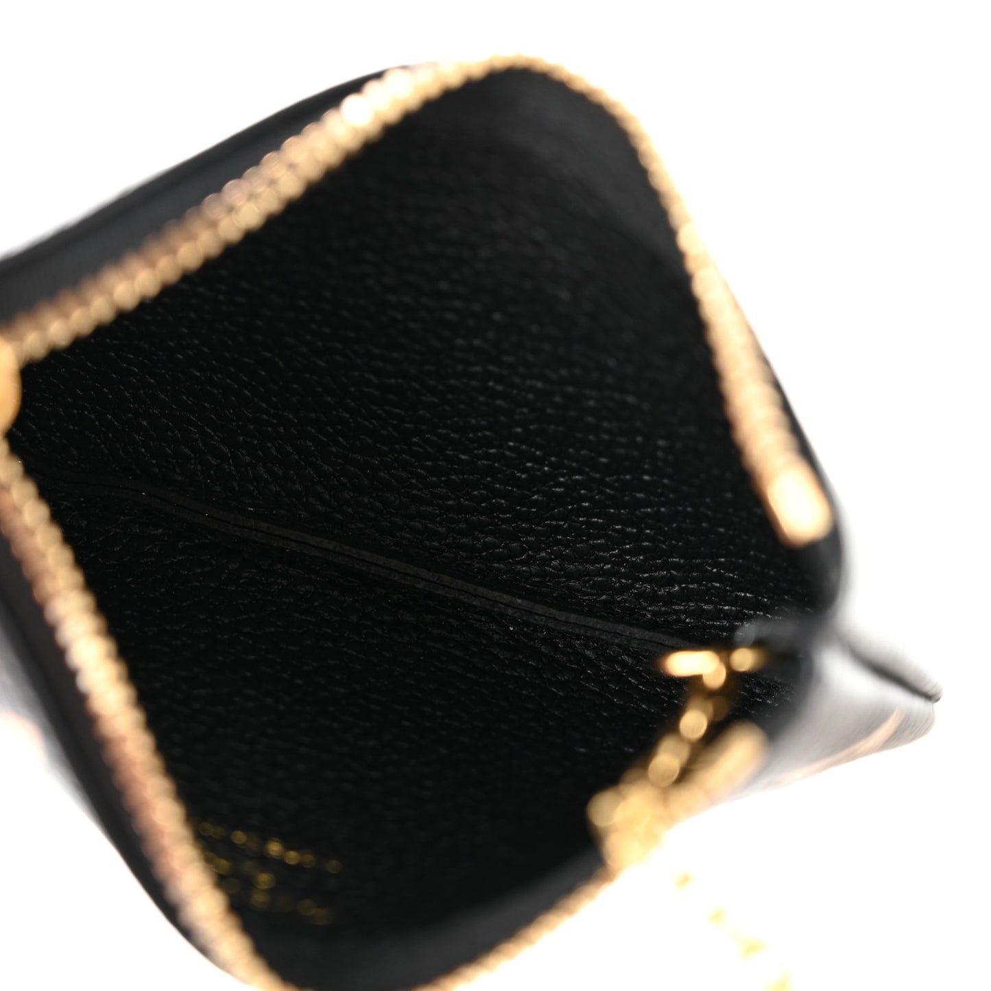 Empreinte Monogram Giant Key Pouch Black Beige
