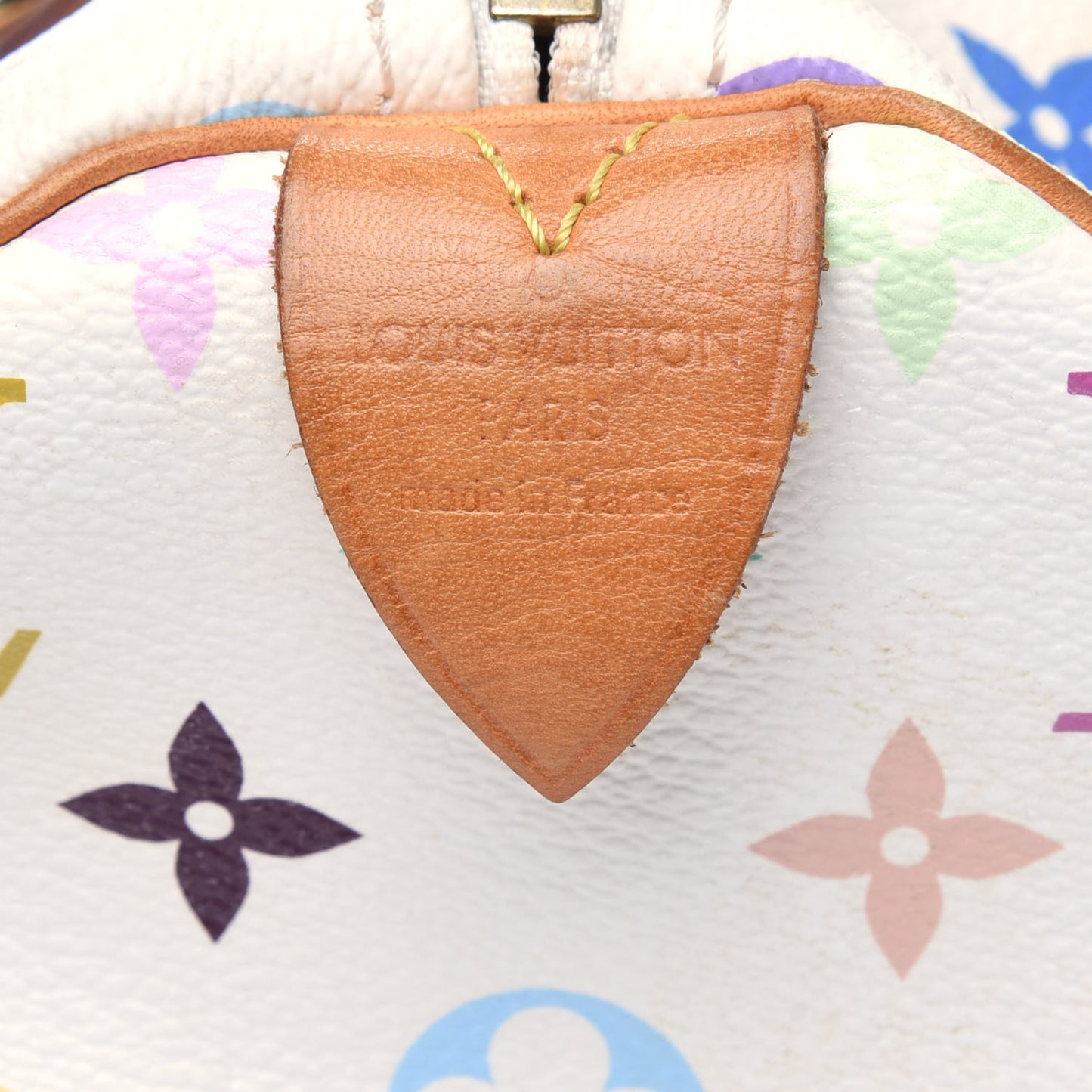 Monogram Multicolor Speedy 30 White