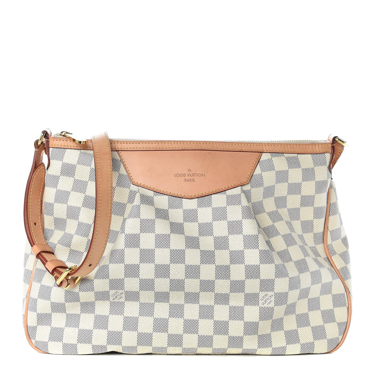 Louis Vuitton Damier Azur Siracusa MM 1 of 14
