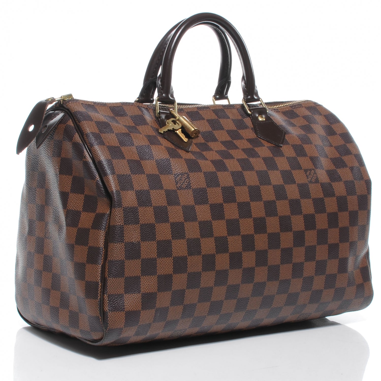 Louis Vuitton Damier Ebene Speedy 35 3 of 8