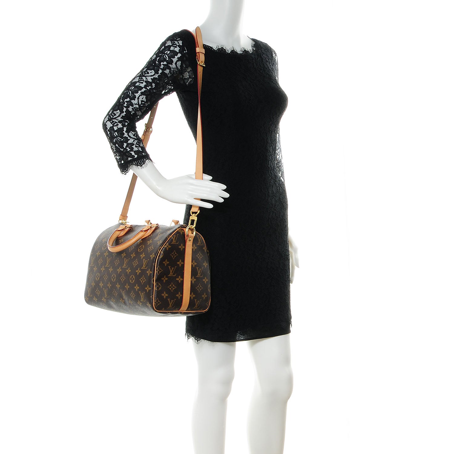 Louis Vuitton Monogram Speedy Bandouliere 30 2 of 7